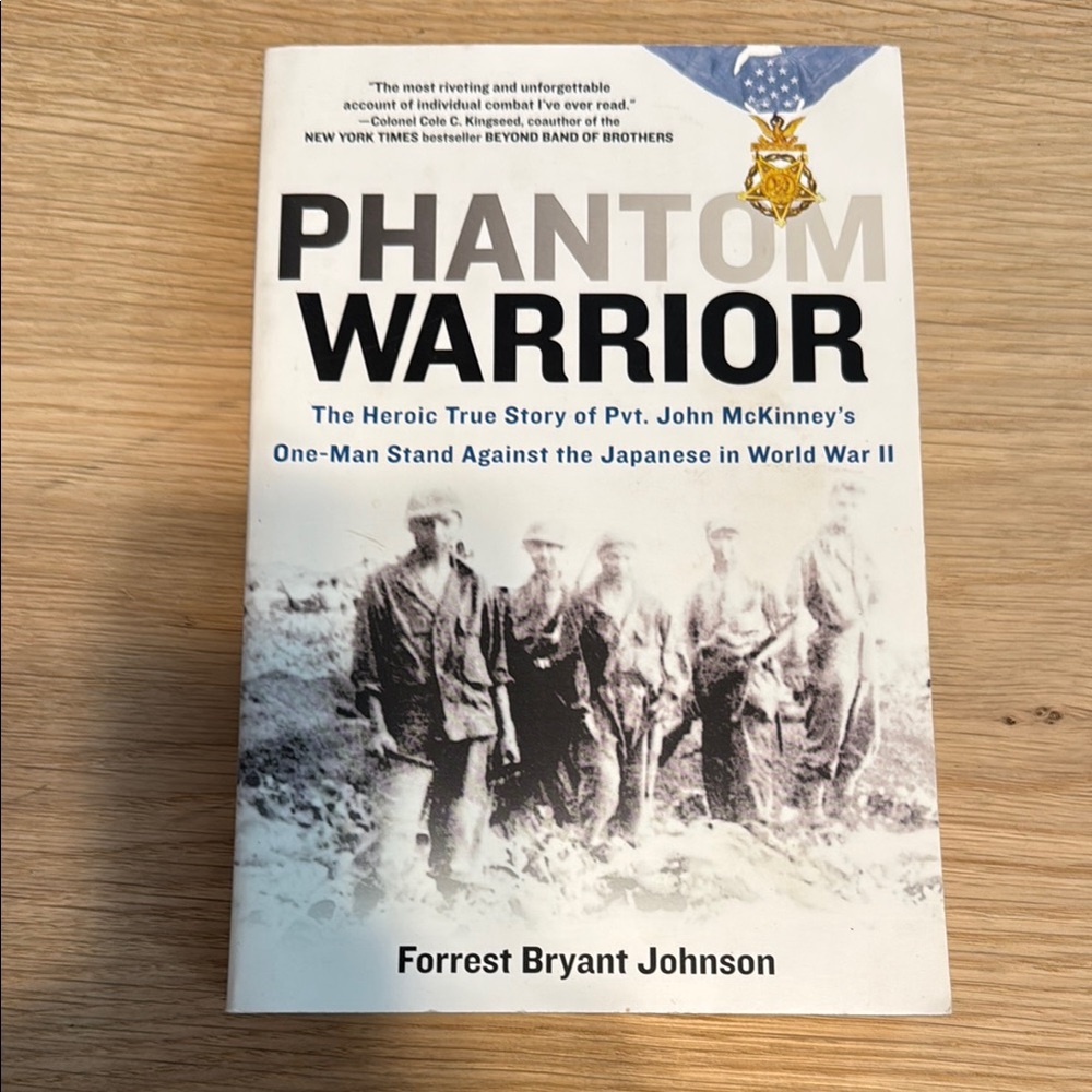 Phantom Warrior Book by Forrest Bryant Johnson